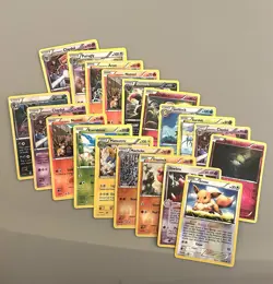 POKEMON TCG MIXED LOT BULK 60+ CARDS 19 HOLOS Gently Used All - Image 3