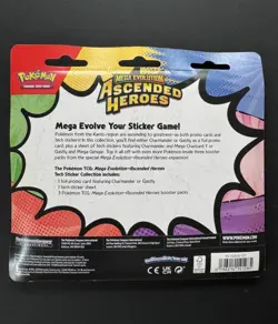 Pokemon TCG - Ascended Heroes - Tech Sticker Collection - Charmander - Brand New - Image 2
