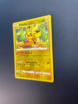 Pikachu 052/196 | Lost Origin | Reverse Holo Rare | 2022 | Pokemon TCG | NM - Image 2