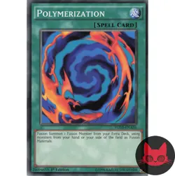 Yugioh Polymerization YGLD-ENA35 Common 1st Edition NM - Image 1