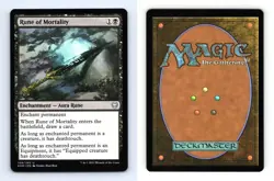Rune Of Mortality #108/285 MTG Kaldheim Uncommon 2021 TCG Card - Image 1