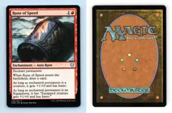 Rune Of Speed #148/285 MTG Kaldheim Uncommon 2021 TCG Card - Image 1