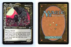 Firja, Judge Of Valor #322 MTG Kaldheim Uncommon 2021 TCG Card - Image 1