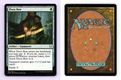 Elven Bow #166/285 MTG Kaldheim Uncommon 2021 TCG Card - Image 1