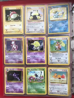 Pokemon Card Binder Collection 234 Cards WOTC Base Set, Jungle, Japanese, Promo - Image 5