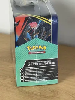 2025 Pokemon TCG Collector Treasure Chest Lunch Box Tin Q4 New - Image 3