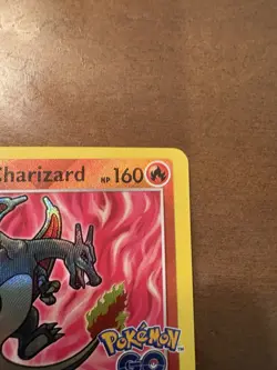 Pokemon TCG Radiant Charizard Holo Card Pokemon Go 011/078 NM/M Condition - Image 4