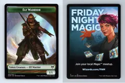 Elf Warrior #15/23 MTG Kaldheim Token 2021 TCG Card - Image 3