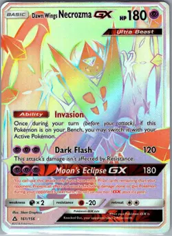 Dawn Wings Necrozma GX 161/156 SM - Ultra Prism - Pokemon Card - NM - Image 1