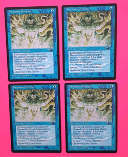 Magic the Gathering MTG Alliances AWESOME PRESENCE X 4 LP/EX C 1996! - Image 1