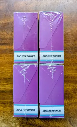 Pokemon TCG Scarlet & Violet Destined Rivals Booster Bundle Lot of 4 Sealed - Image 2
