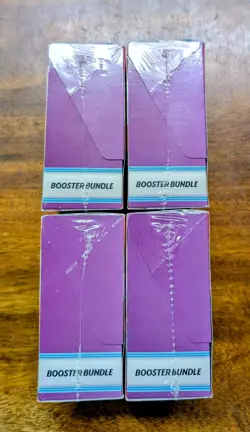 Pokemon TCG Scarlet & Violet Destined Rivals Booster Bundle Lot of 4 Sealed - Image 4