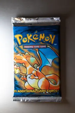 1999 WOTC Pokemon Base Set Booster Pack - Charizard art 🔥 - Factory Sealed - Image 1