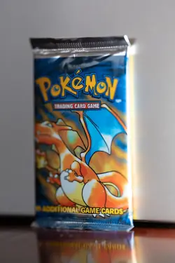 1999 WOTC Pokemon Base Set Booster Pack - Charizard art 🔥 - Factory Sealed - Image 3
