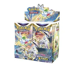 Brilliant Stars Pokemon Booster Box - Sword & Shield - Factory Sealed - Image 1