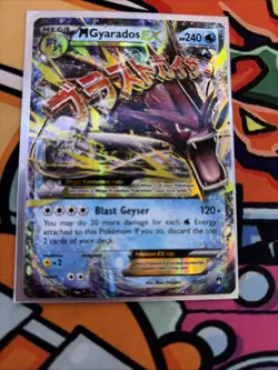 M Gyarados EX Ultra Rare Holo Brakepoint 27/122 Mint Condition Pokemon TCG - Image 4