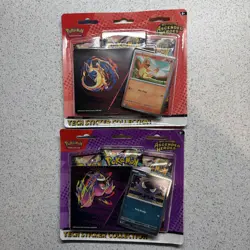 2x Pokemon Ascended Heroes Tech Sticker Collection Ghastly & Charmander Fast 📦 - Image 1