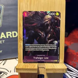 OP09-069 Trafalgar Law Rare Alt Art One Piece TCG English Card - Image 2