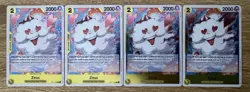 4 x One Piece TCG OP11-106 Rare (R) Zeus NM English (Playset) - Image 3