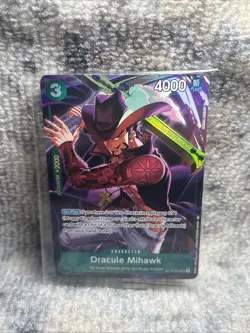 Dracule Mihawk (Illustration Box Vol.4) ST12-003 One Piece Promotion Cards Foil - Image 1
