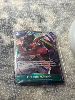 Dracule Mihawk (Illustration Box Vol.4) ST12-003 One Piece Promotion Cards Foil - Image 3