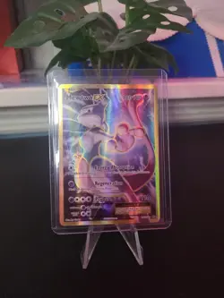 Pokemon Mewtwo EX 103/108 Full Art Ultra Rare Holo Card 2016 XY Evolutions - Image 1