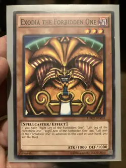 5-Card Set Exodia the Forbidden One - YuGiOh Legendary Decks II LDK 2 2016 - Image 5