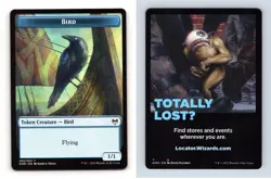 Bird #5/23 MTG Kaldheim Token 2021 TCG Card - Image 1