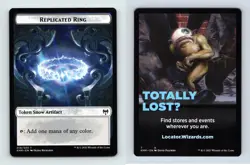 Replicated Ring #18/23 MTG Kaldheim Token 2021 TCG Card - Image 1