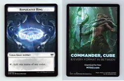Replicated Ring #18/23 MTG Kaldheim Token 2021 TCG Card - Image 2