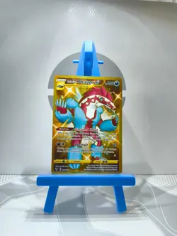 Galarian Obstagoon SWSH: Vivid Voltage 198/185 Gold Secret Rare - Pokemon TCG - Image 1