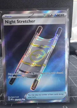 2025 POKEMON MEG EN-MEGA EVOLUTION ULTRA RARE #173 NIGHT STRETCHER PSA 10 - Image 1
