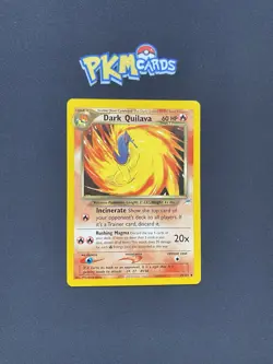 Pokemon TCG Dark Quilava Neo Destiny 39/105 Regular LP. - Image 1
