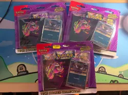 Pokemon TCG Ascended Heroes Tech Sticker Collection x3 - Ghastly Promo Sealed - Image 1