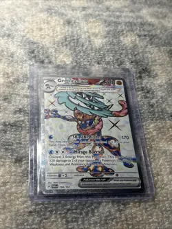 Pokemon TCG Greninja ex Scarlet & Violet-Twilight Masquerade 198/167 Holo Ultra - Image 3