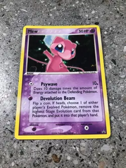 Pokemon TCG Cards Mew 040 Nintendo Black Star Promo Holo EXC - Image 5