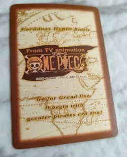 C456 Monkey D. Luffy ONE PIECE CARD Carddass Hyper Battle BANDAI 2001 F/S - Image 5
