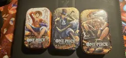 ONE PIECE CARD GAME - Mini TIN PACK Lot Of 3 Tins Set VOL. 2 - Image 1