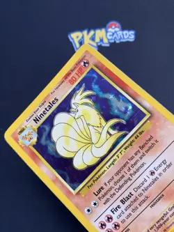 Pokemon TCG Ninetales Base Set 12/102 Holo Rare HP. - Image 3