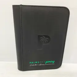 Black Palms Off Gaming 4 Pocket Binder - Pokemon - One Piece Card - Image 1