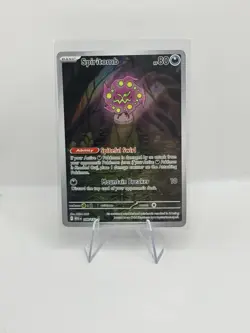 Pokemon TCG Spiritomb 148/132 Me01: Mega Evolution Illustration Rare Holo - Image 1