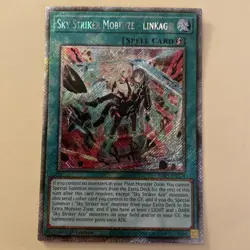 Yugioh Sky Striker Mobilize Linkage Platinum Secret Rare RA03 - Image 1