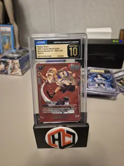 DRAGON BALL SUPER CARD GAME ALTERNATE ART #SB01-050 MASTER ROSHI CGC Pristine 10 - Image 2