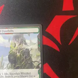 MTG Zendikar Rising Wooded Foothills 004/030 - Image 4