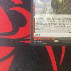 MTG Zendikar Rising Wooded Foothills 004/030 - Image 5