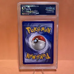 1999 Pokemon Game #47 Diglett Fight Symbol Error PSA 10 GEM MINT 47/102 Base Set - Image 2