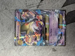 M Alakazam EX 26/124 XY Fates Collide Holo Ultra Rare Pokemon Card MP/LP - Image 1