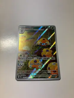Pokemon TCG Dottler Paradox Rift 184/182 Holo Illustration Rare Card English Nm - Image 1