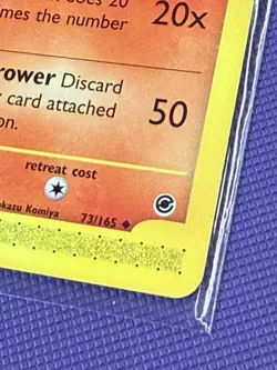 Pokemon Vintage E Series Expedition Chameleon Card 73/165 LP Personal Collection - Image 4