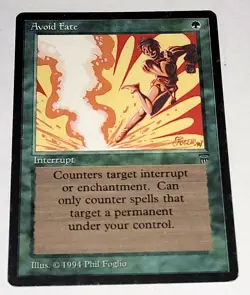 MTG Magic the Gathering Avoid Fate Legends English LP MTG - Image 1